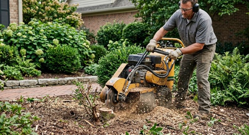 Bush Stump Grinding in Calvert County, MD