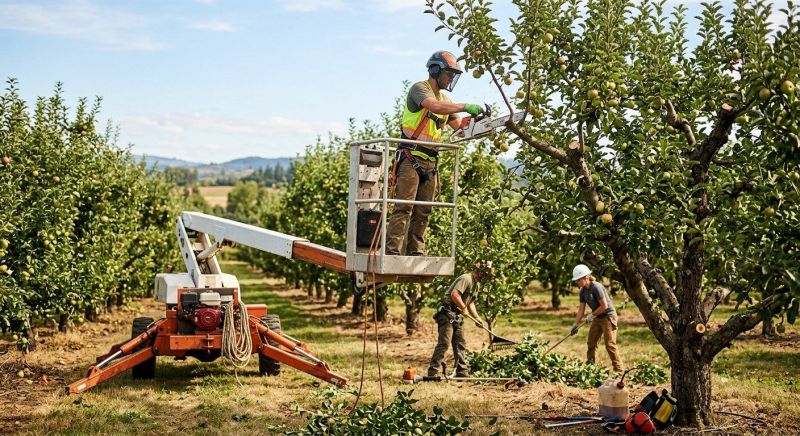Orchard Tree Pruning in San Jose, CA