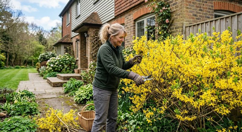 Azalea Pruning in Aiken, SC