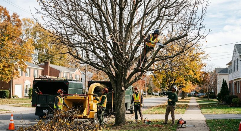 Bradford Pear Tree Pruning in Doylestown, PA