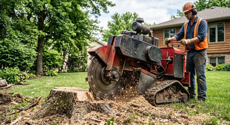 Bush Stump Grinding in Waldorf, MD