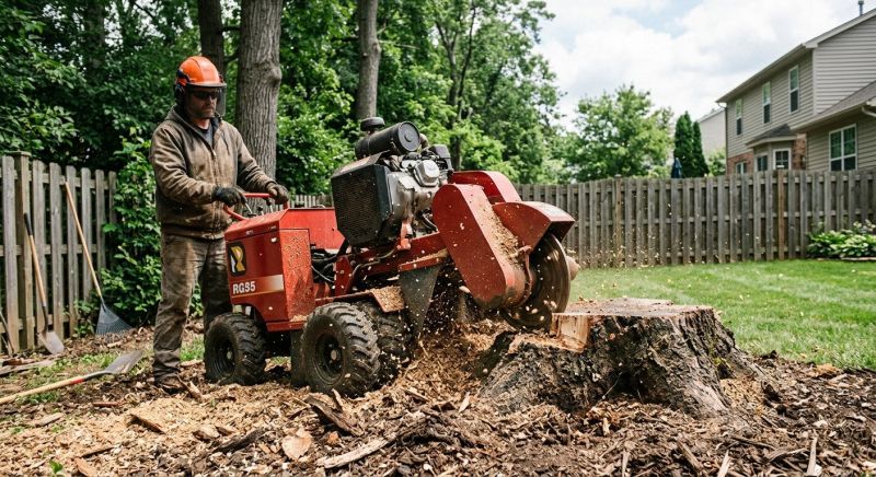 Bush Stump Grinding in Waldorf, MD