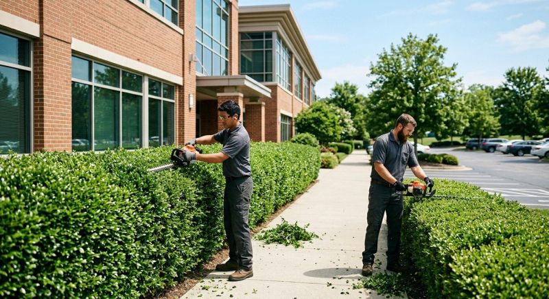 Commercial Shrub Trimming in Rockwall, TX
