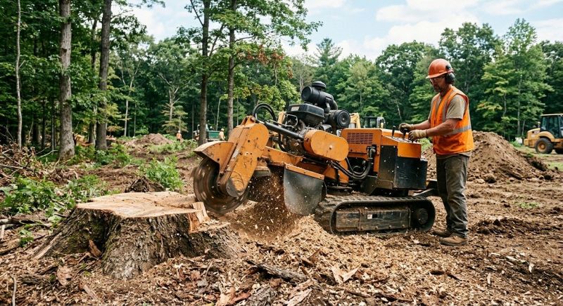 Commercial Stump Grinding in Allentown, PA