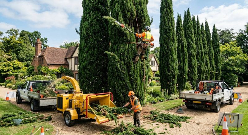 Cypress Tree Trimming in Reno, NV