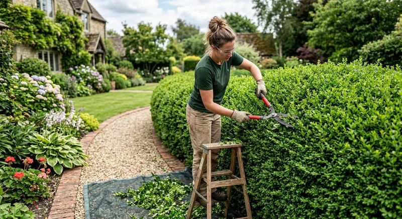 Hedge Pruning in Aiken, SC