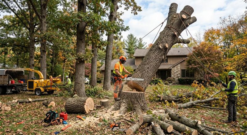 Hickory Tree Removal in Doylestown, PA