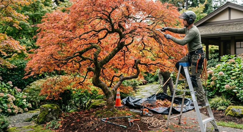 Japanese Maple Pruning in Reno, NV