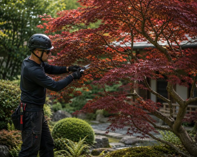 Japanese Maple Pruning in Allentown, PA