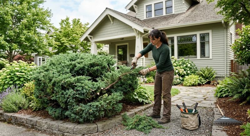 Juniper Pruning in Ventura County, CA