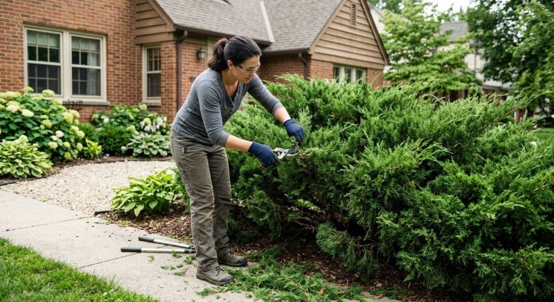 Juniper Pruning in Ventura County, CA