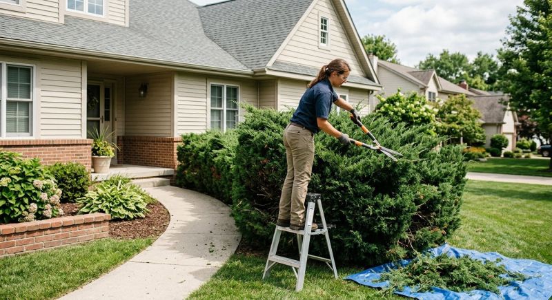 Juniper Trimming in Aiken, SC