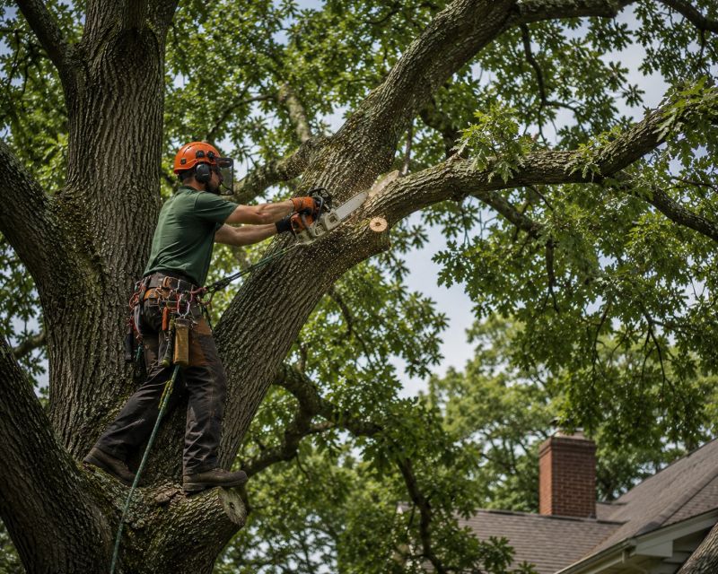 Oak Tree Pruning in Doylestown, PA