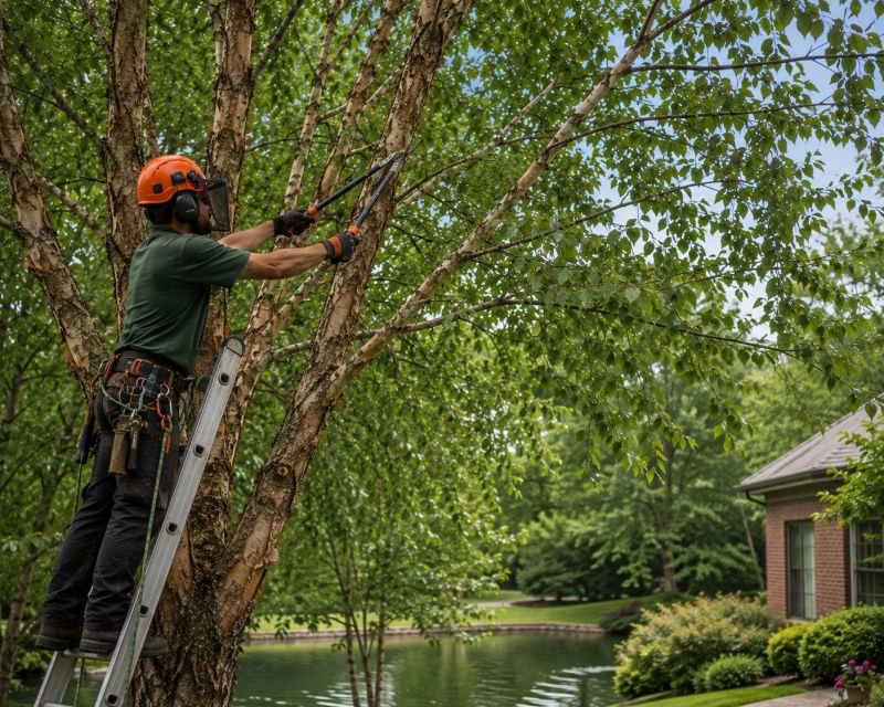 River Birch Trimming in Doylestown, PA