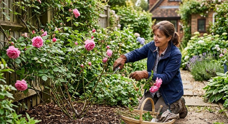 Rose Bush Pruning in Rockwall, TX