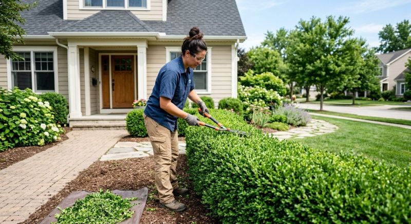 Shrub Trimming in Aiken, SC