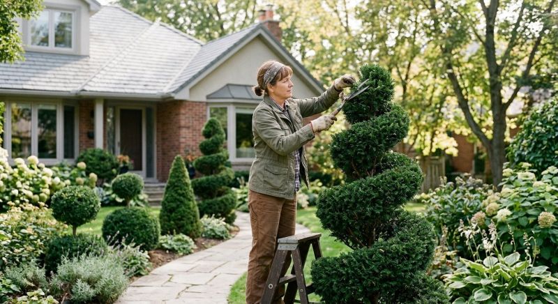 Topiary Shaping in Aiken, SC